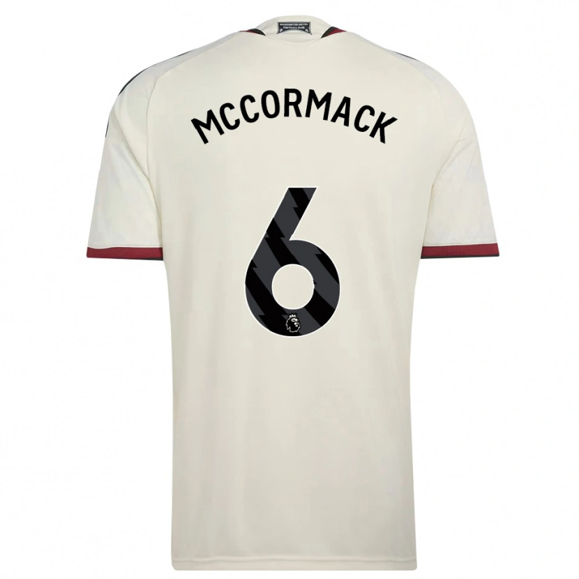 Danxen Kinderen Rafe Mccormack #6 Beige Zwart Rood Thuisshirt Derde Tenue 2026/27 T-Shirt