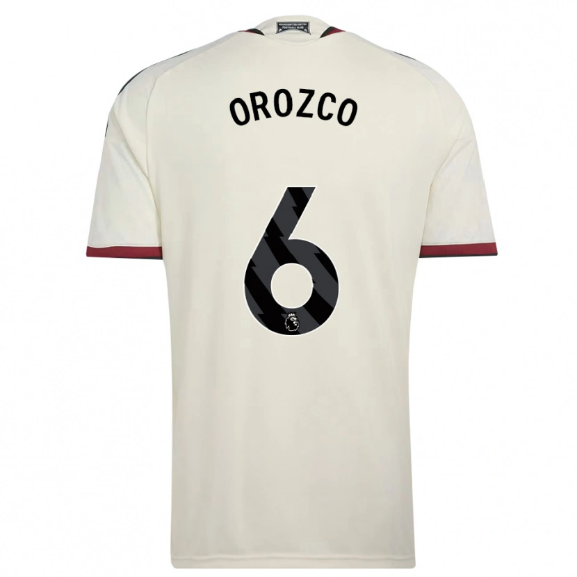 Danxen Kinderen Cristian Orozco #6 Beige Zwart Rood Thuisshirt Derde Tenue 2026/27 T-Shirt