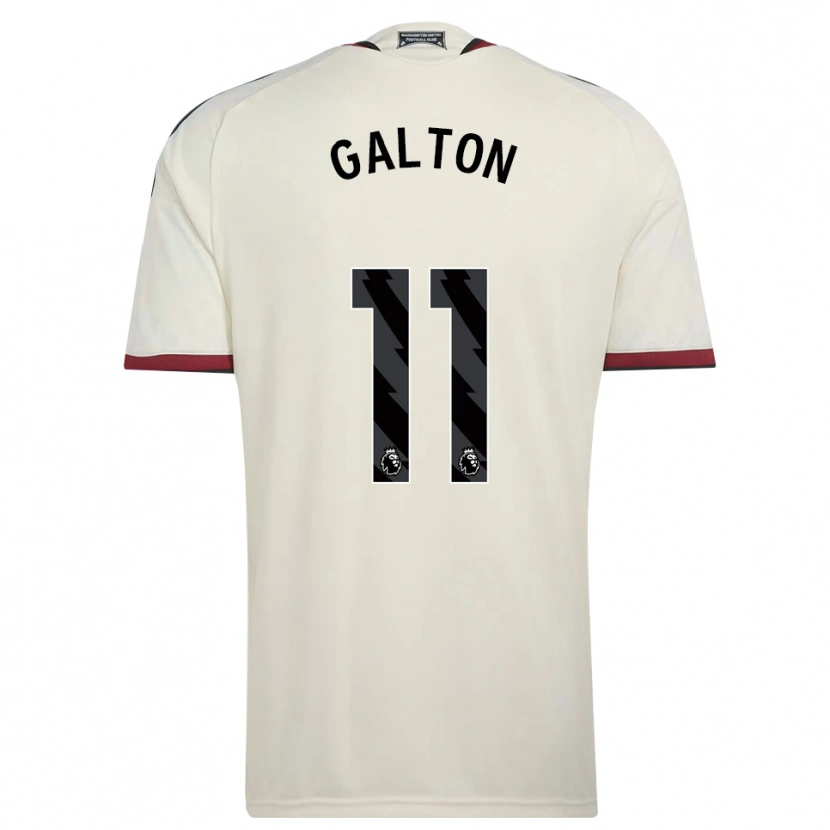 Danxen Kinderen Leah Galton #11 Beige Zwart Rood Thuisshirt Derde Tenue 2026/27 T-Shirt