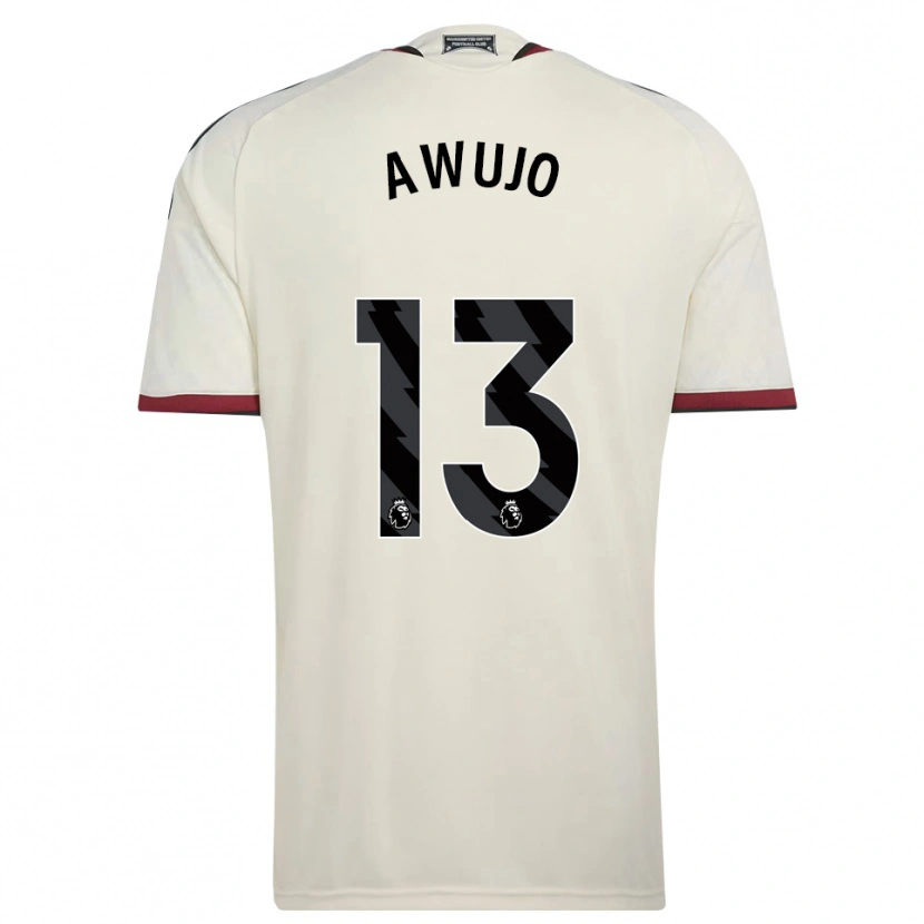 Danxen Kinderen Simi Awujo #13 Beige Zwart Rood Thuisshirt Derde Tenue 2026/27 T-Shirt