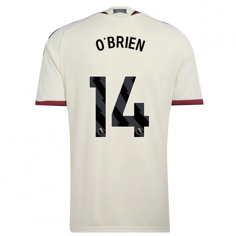 Danxen Kinderen Sam O'brien #14 Beige Zwart Rood Thuisshirt Derde Tenue 2026/27 T-Shirt