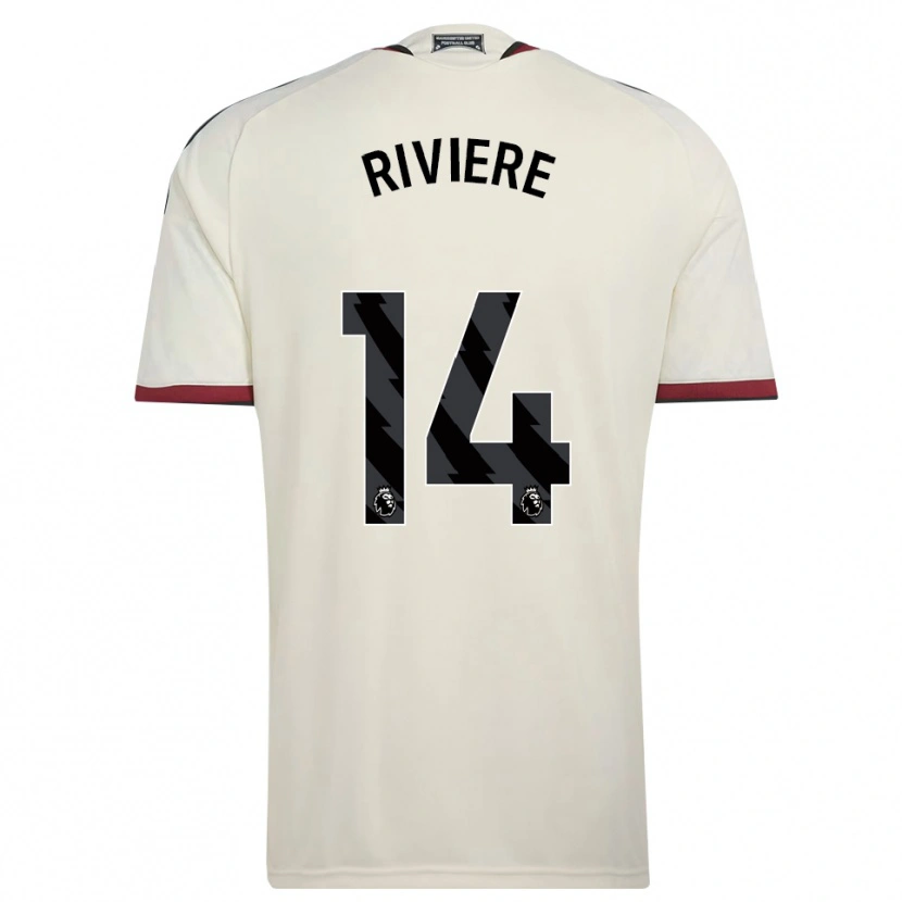 Danxen Kinderen Jayde Riviere #14 Beige Zwart Rood Thuisshirt Derde Tenue 2026/27 T-Shirt