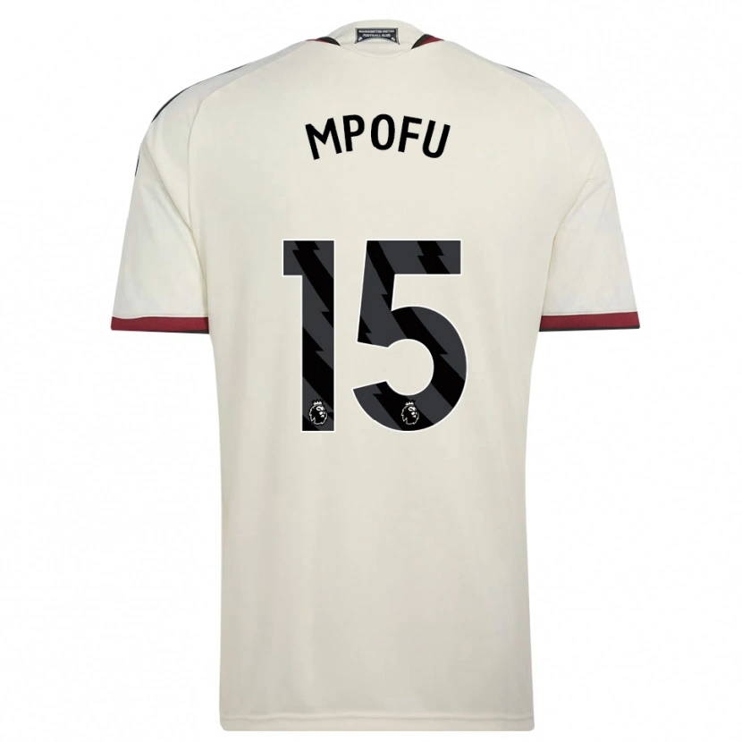 Danxen Kinderen Camron Mpofu #15 Beige Zwart Rood Thuisshirt Derde Tenue 2026/27 T-Shirt