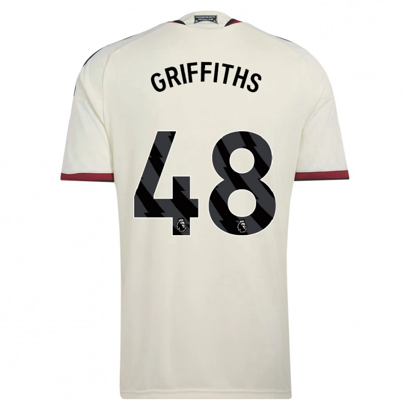 Danxen Kinderen Mared Griffiths #48 Beige Zwart Rood Thuisshirt Derde Tenue 2026/27 T-Shirt