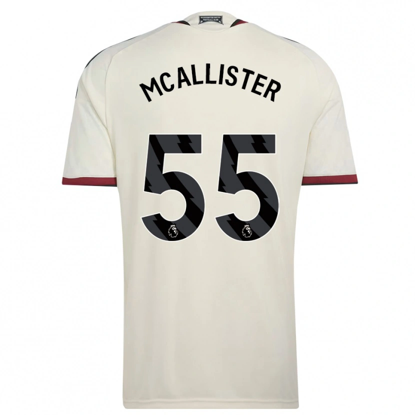 Danxen Kinderen Finley Mcallister #55 Beige Zwart Rood Thuisshirt Derde Tenue 2026/27 T-Shirt
