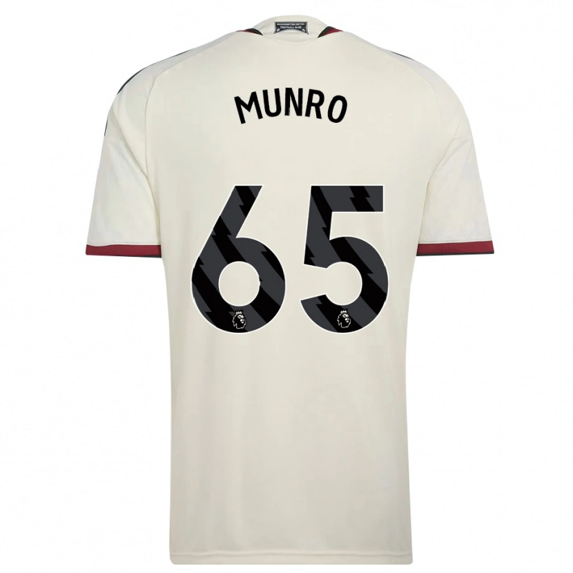 Danxen Kinderen Reece Munro #65 Beige Zwart Rood Thuisshirt Derde Tenue 2026/27 T-Shirt