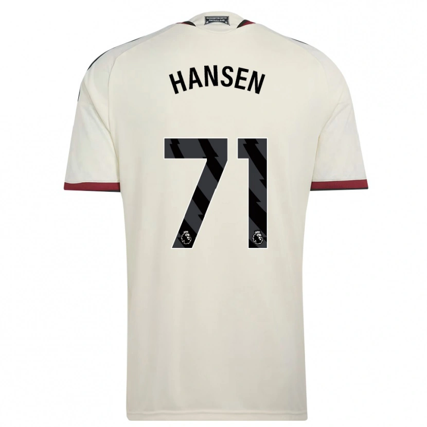 Danxen Kinderen Isak Hansen-Aaroen #71 Beige Zwart Rood Thuisshirt Derde Tenue 2026/27 T-Shirt