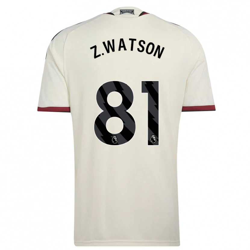 Danxen Kinderen Zac Watson #81 Beige Zwart Rood Thuisshirt Derde Tenue 2026/27 T-Shirt