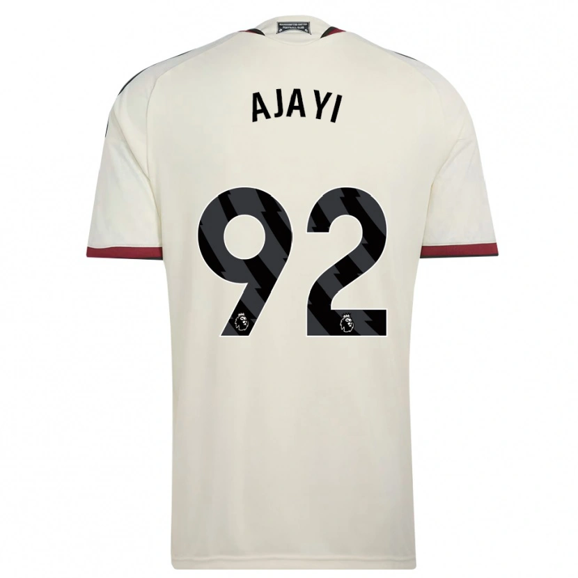 Danxen Kinderen Noah Ajayi #92 Beige Zwart Rood Thuisshirt Derde Tenue 2026/27 T-Shirt