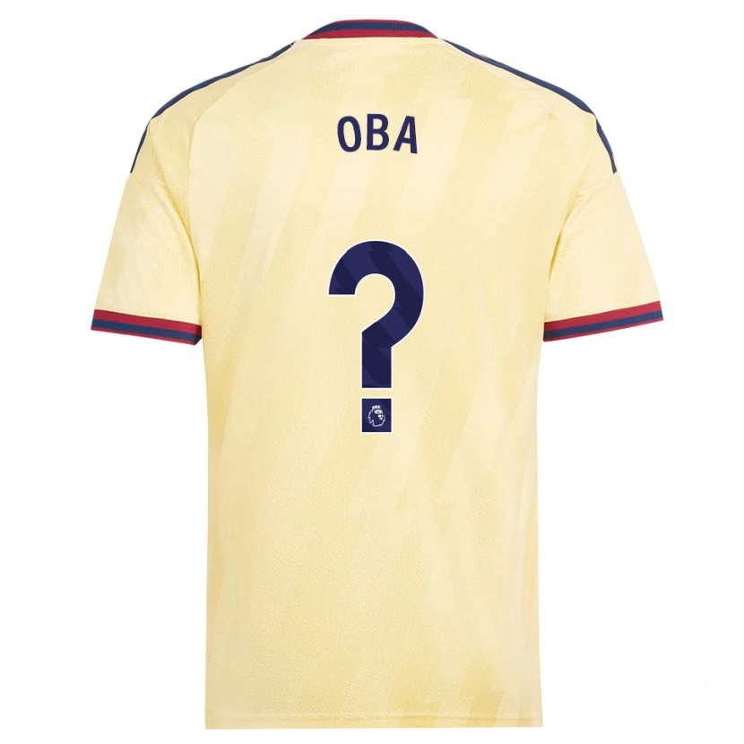 Danxen Kinderen Jayden Oba #0 Licht Geel Middernachtblauw Thuisshirt Derde Tenue 2026/27 T-Shirt