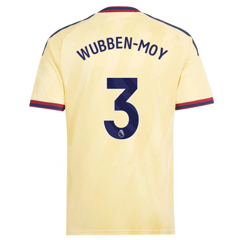 Danxen Kinderen Lotte Wubben-Moy #3 Licht Geel Middernachtblauw Thuisshirt Derde Tenue 2026/27 T-Shirt