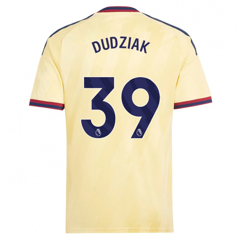 Danxen Kinderen Harrison Dudziak #39 Licht Geel Middernachtblauw Thuisshirt Derde Tenue 2026/27 T-Shirt