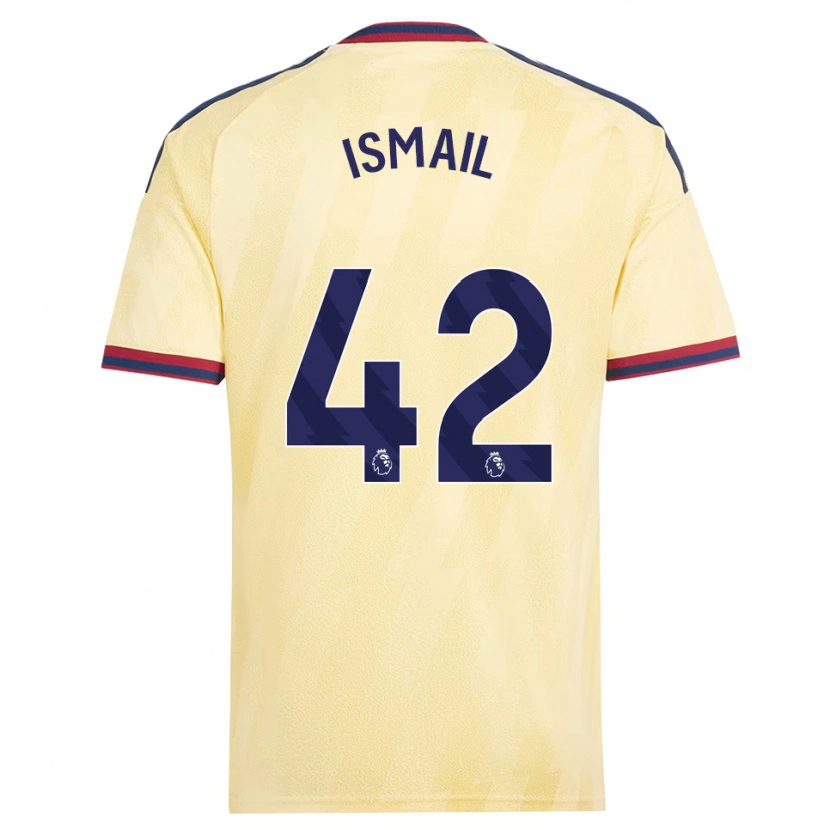 Danxen Kinderen Cam'ron Ismail #42 Licht Geel Middernachtblauw Thuisshirt Derde Tenue 2026/27 T-Shirt