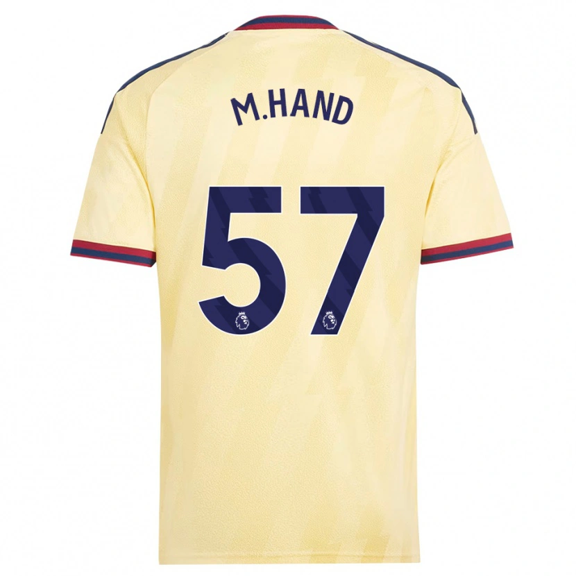 Danxen Kinderen Ismail Oulad M'hand #57 Licht Geel Middernachtblauw Thuisshirt Derde Tenue 2026/27 T-Shirt