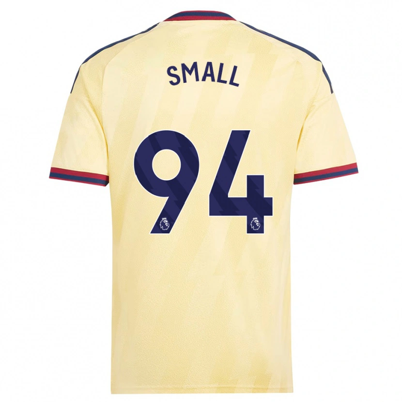Danxen Kinderen Coby Small #94 Licht Geel Middernachtblauw Thuisshirt Derde Tenue 2026/27 T-Shirt