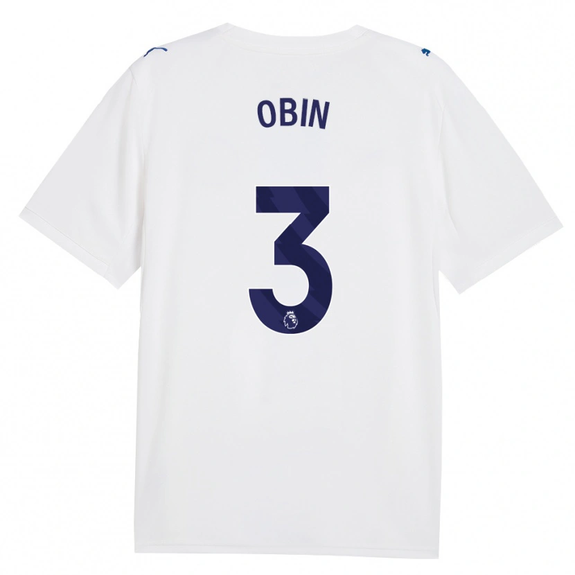 Danxen Kinderen Yohann Obin #3 Marine Wit Thuisshirt Derde Tenue 2026/27 T-Shirt