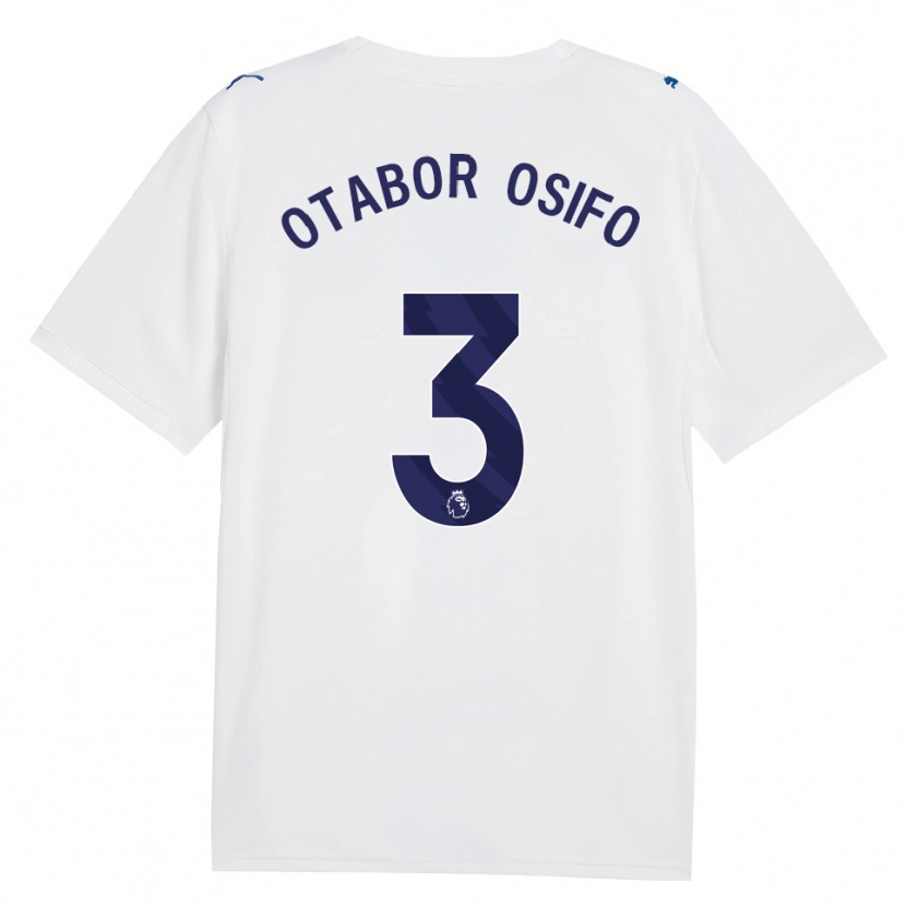 Danxen Kinderen Prince Otabor Osifo #3 Marine Wit Thuisshirt Derde Tenue 2026/27 T-Shirt