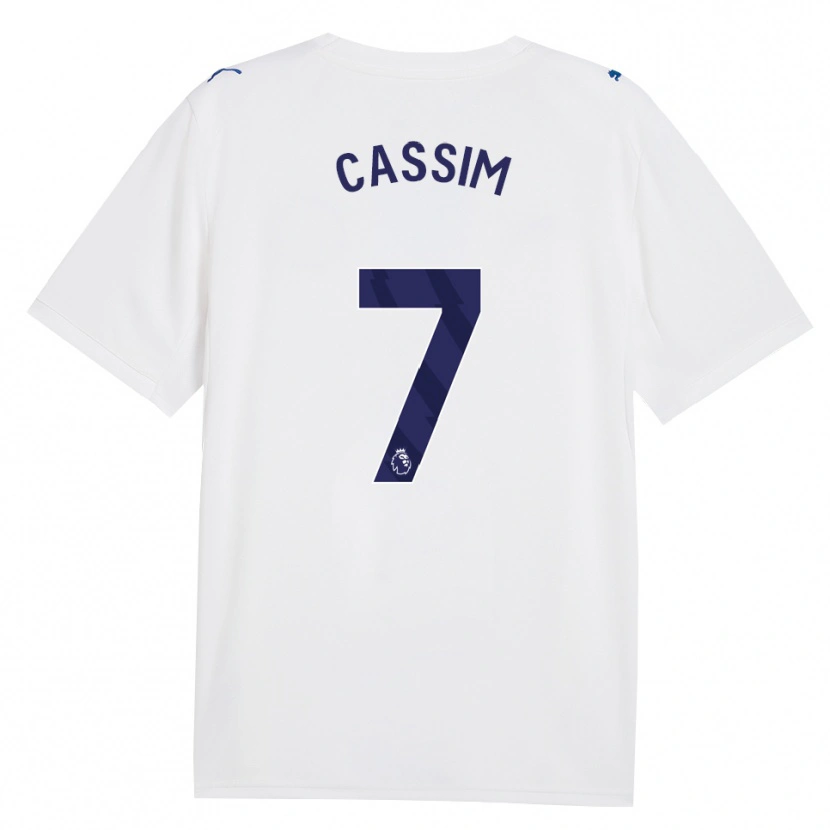 Danxen Kinderen Karim Cassim #7 Marine Wit Thuisshirt Derde Tenue 2026/27 T-Shirt