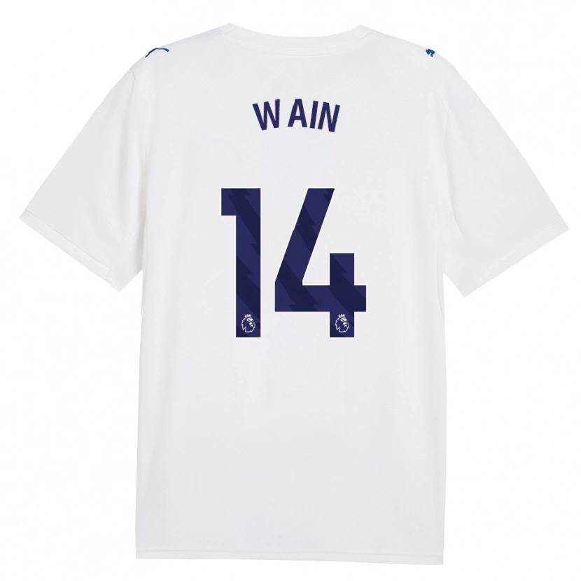 Danxen Kinderen Jake Wain #14 Marine Wit Thuisshirt Derde Tenue 2026/27 T-Shirt