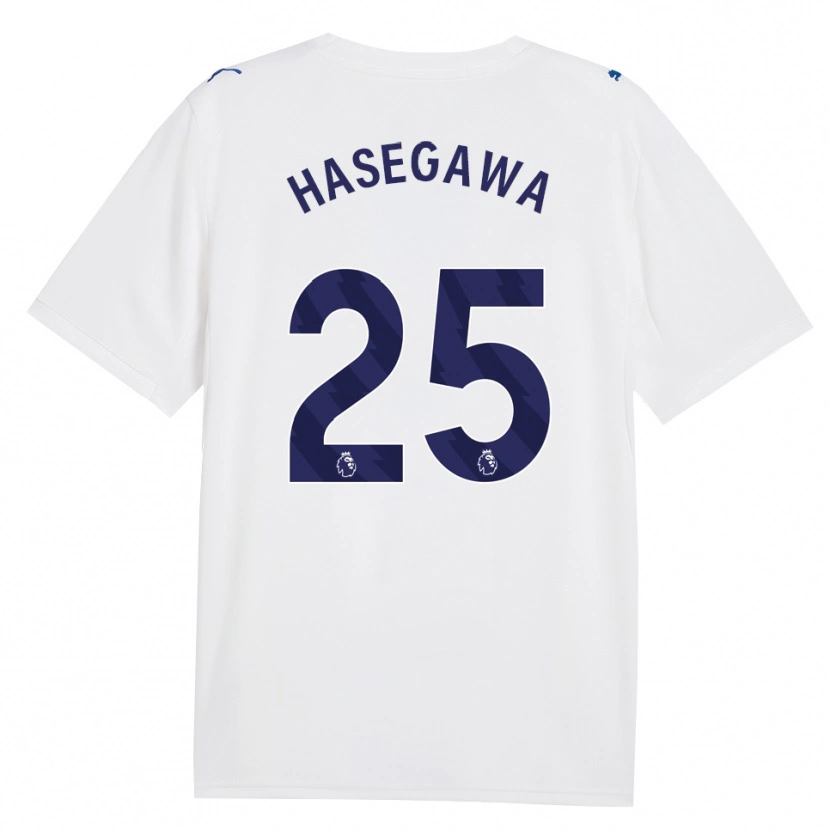Danxen Kinderen Yui Hasegawa #25 Marine Wit Thuisshirt Derde Tenue 2026/27 T-Shirt