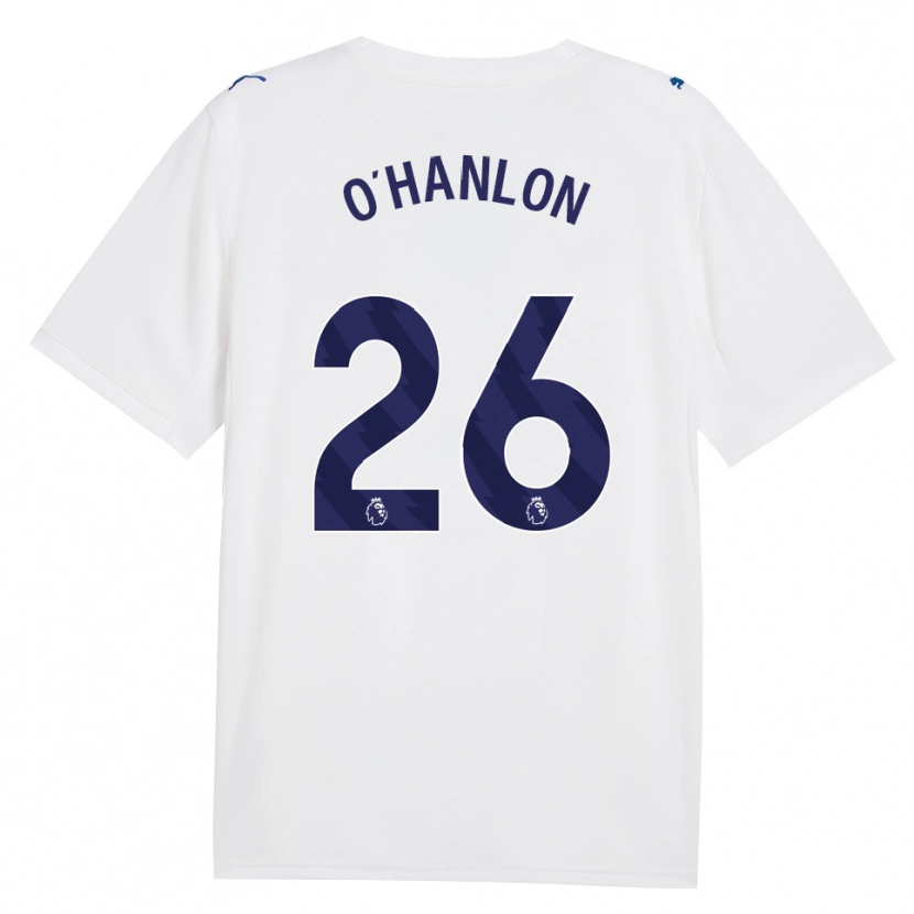 Danxen Kinderen Tara O'hanlon #26 Marine Wit Thuisshirt Derde Tenue 2026/27 T-Shirt