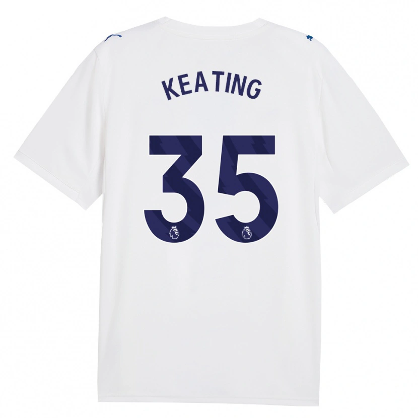 Danxen Kinderen Khiara Keating #35 Marine Wit Thuisshirt Derde Tenue 2026/27 T-Shirt