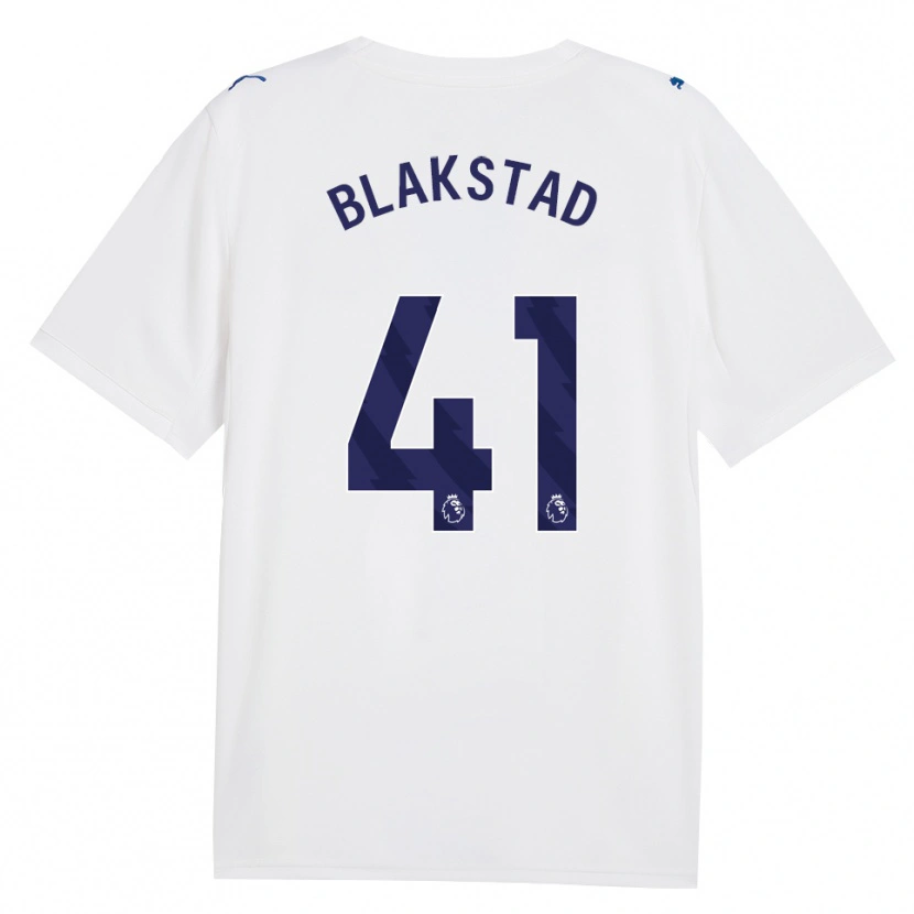 Danxen Kinderen Julie Blakstad #41 Marine Wit Thuisshirt Derde Tenue 2026/27 T-Shirt