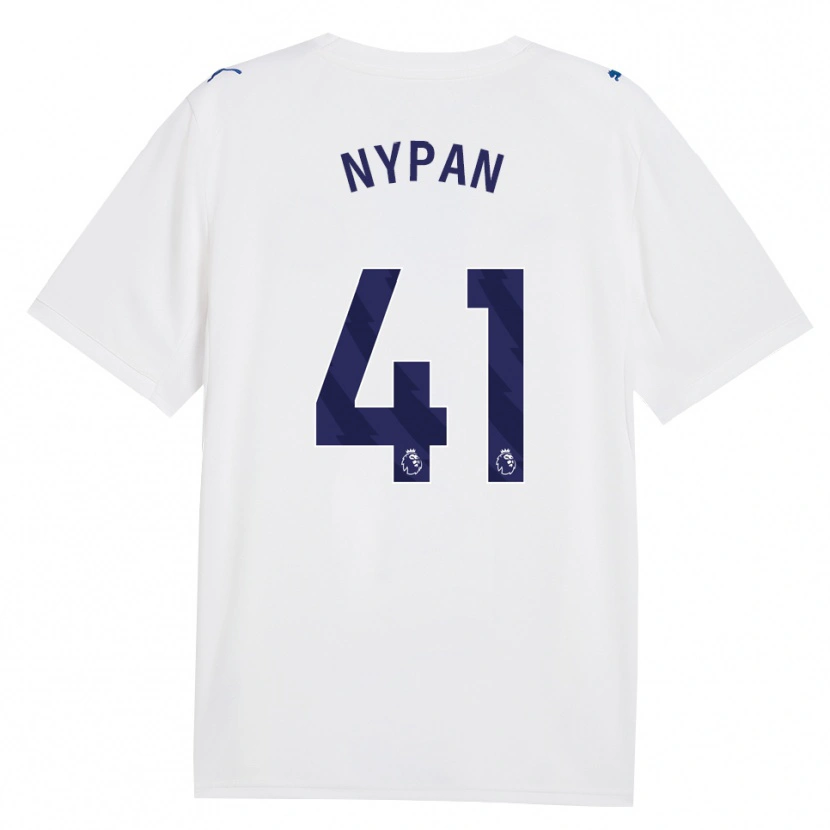 Danxen Kinderen Sverre Nypan #41 Marine Wit Thuisshirt Derde Tenue 2026/27 T-Shirt