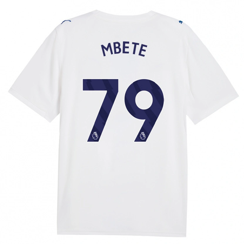 Danxen Kinderen Luke Mbete #79 Marine Wit Thuisshirt Derde Tenue 2026/27 T-Shirt