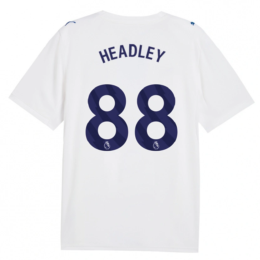 Danxen Kinderen Dante Headley #88 Marine Wit Thuisshirt Derde Tenue 2026/27 T-Shirt