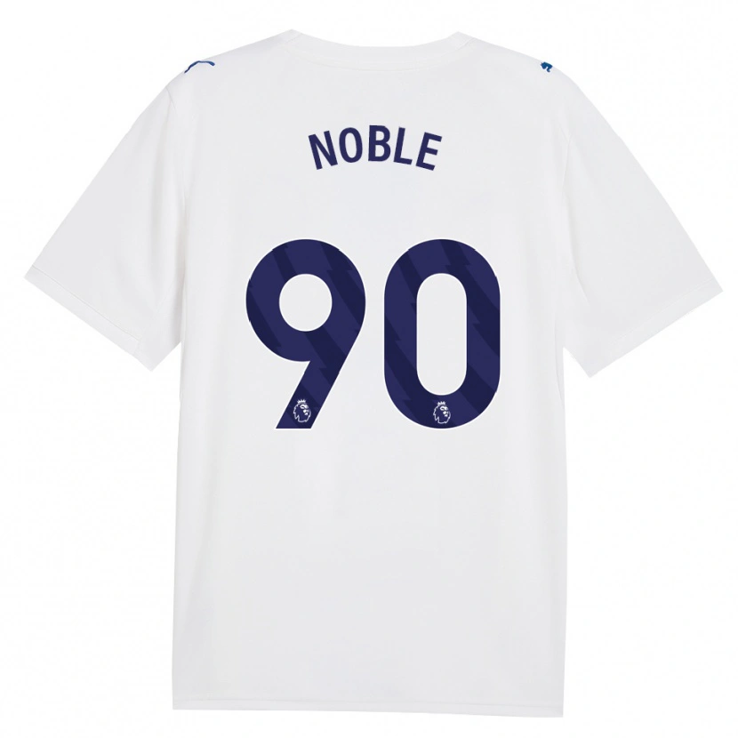Danxen Kinderen Kian Noble #90 Marine Wit Thuisshirt Derde Tenue 2026/27 T-Shirt