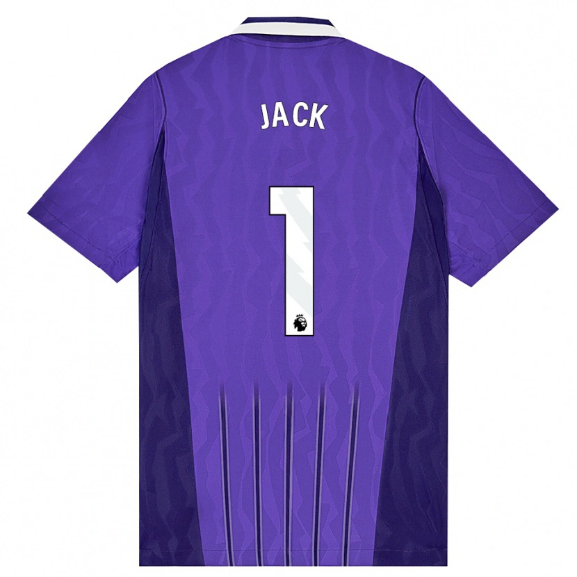 Danxen Kinderen Mikel Jack #1 Paars Wit Thuisshirt Derde Tenue 2026/27 T-Shirt