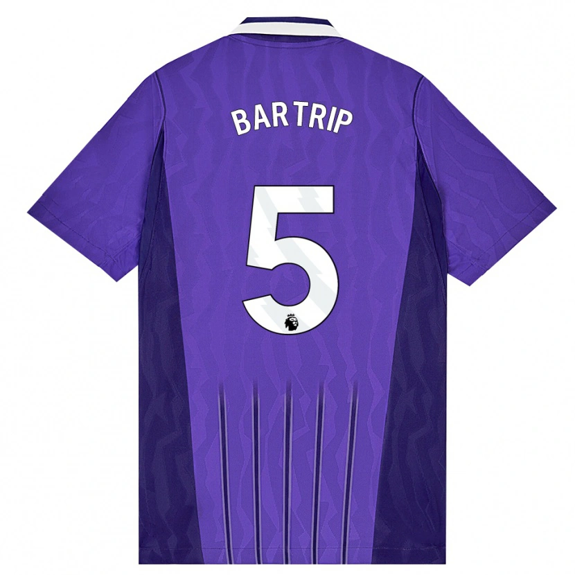 Danxen Kinderen Molly Bartrip #5 Paars Wit Thuisshirt Derde Tenue 2026/27 T-Shirt