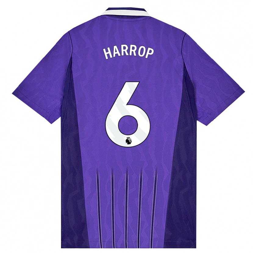Danxen Kinderen Kerys Harrop #6 Paars Wit Thuisshirt Derde Tenue 2026/27 T-Shirt