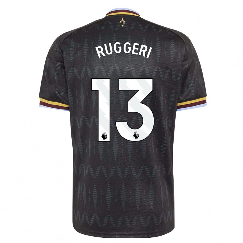 Danxen Kinderen Matteo Ruggeri #13 Korenbloemblauw Zwart Geel Uitshirt Uittenue 2026/27 T-Shirt