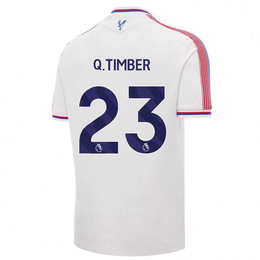 Danxen Kinderen Quinten Timber #23 Wit Rood Blauw Thuisshirt Thuistenue 2026/27 T-Shirt