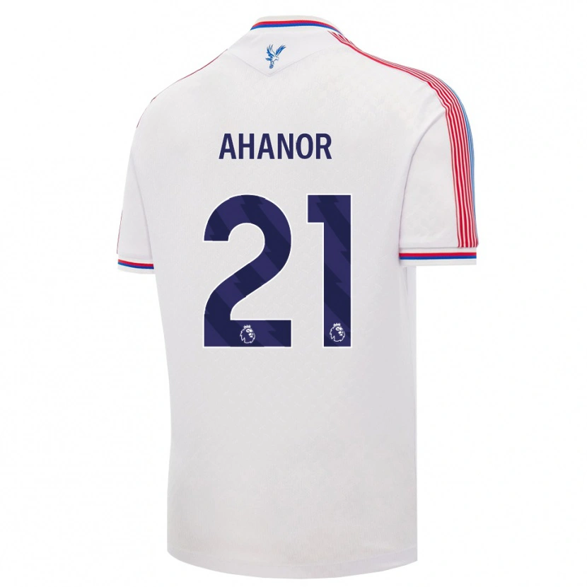 Danxen Kinderen Honest Ahanor #21 Wit Rood Blauw Thuisshirt Thuistenue 2026/27 T-Shirt