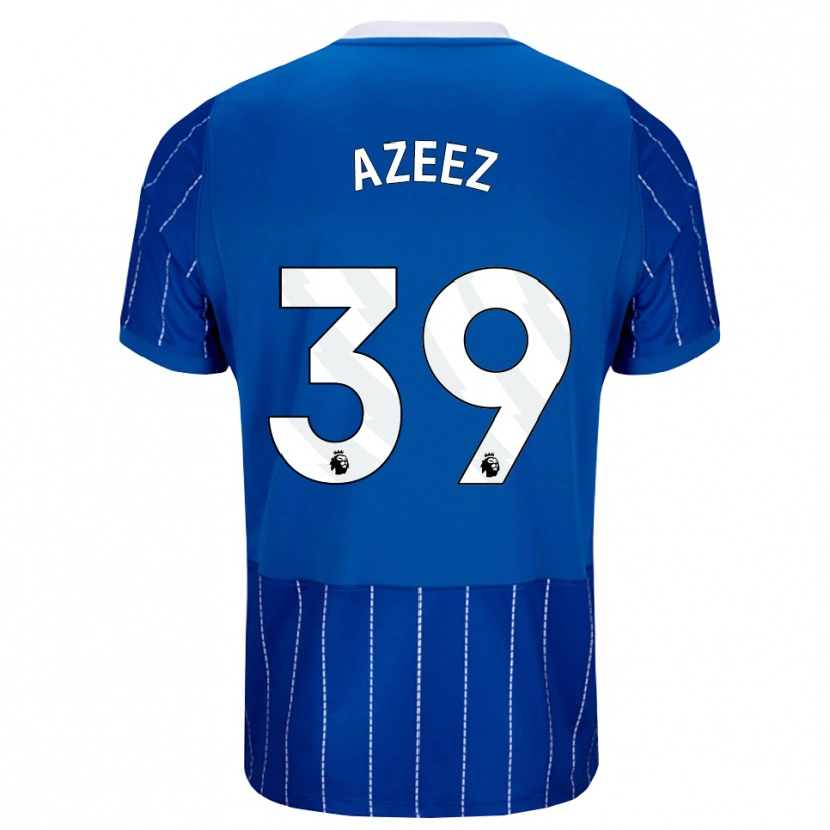 Danxen Kinderen Femi Azeez #39 Mediumblauw Wit Thuisshirt Thuistenue 2026/27 T-Shirt