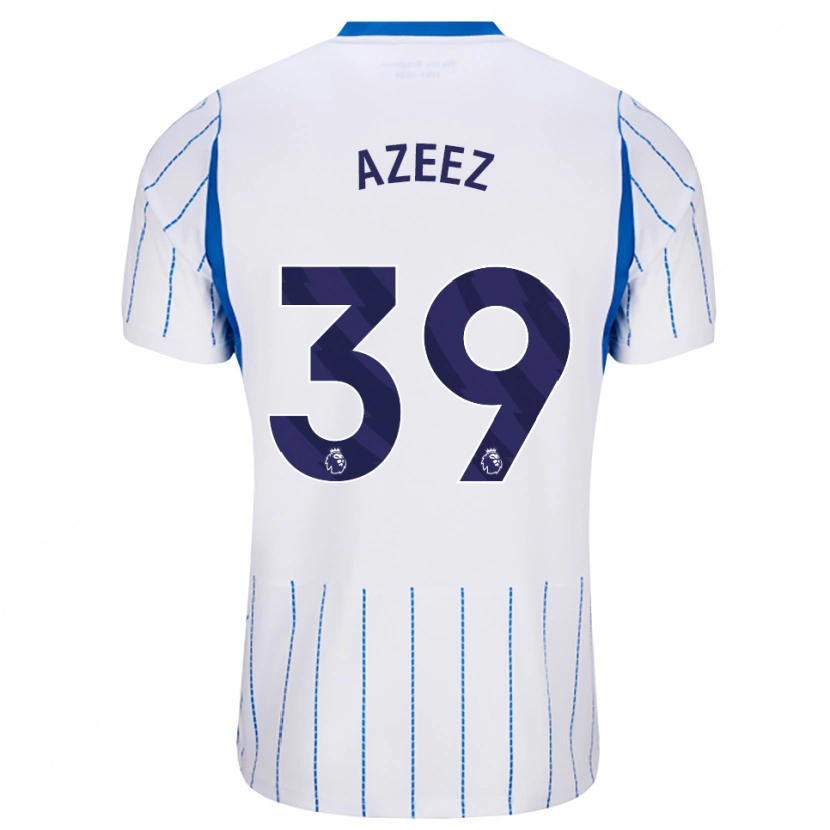 Danxen Kinderen Femi Azeez #39 Hemelsblauw Wit Uitshirt Uittenue 2026/27 T-Shirt