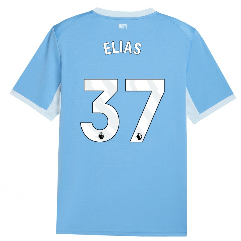 Danxen Heren Allan Andrade Elias #37 Licht Hemelsblauw Wit Thuisshirt Thuistenue 2026/27 T-Shirt