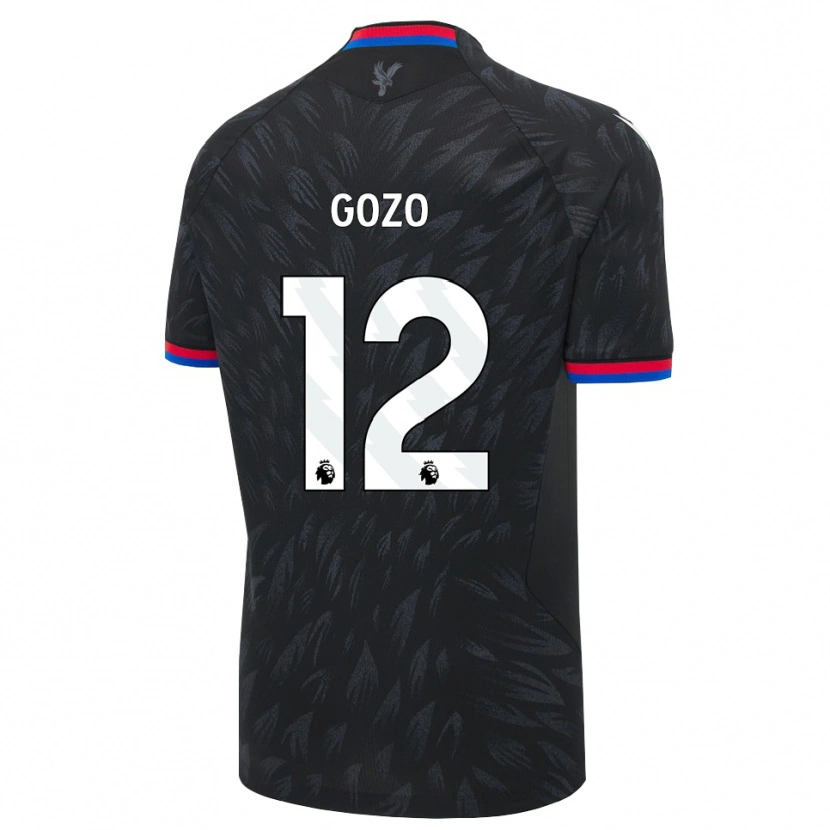 Danxen Heren Zavier Gozo #12 Zwart Blauw Rood Uitshirt Uittenue 2026/27 T-Shirt