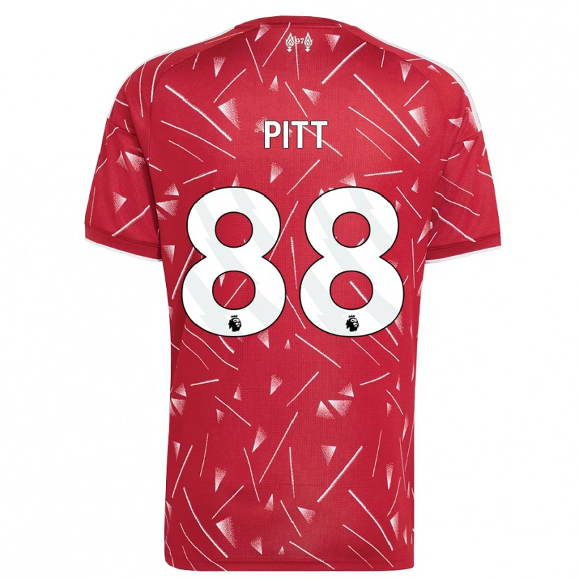Danxen Heren Lucas Pitt #88 Wit Rood Thuisshirt Thuistenue 2026/27 T-Shirt