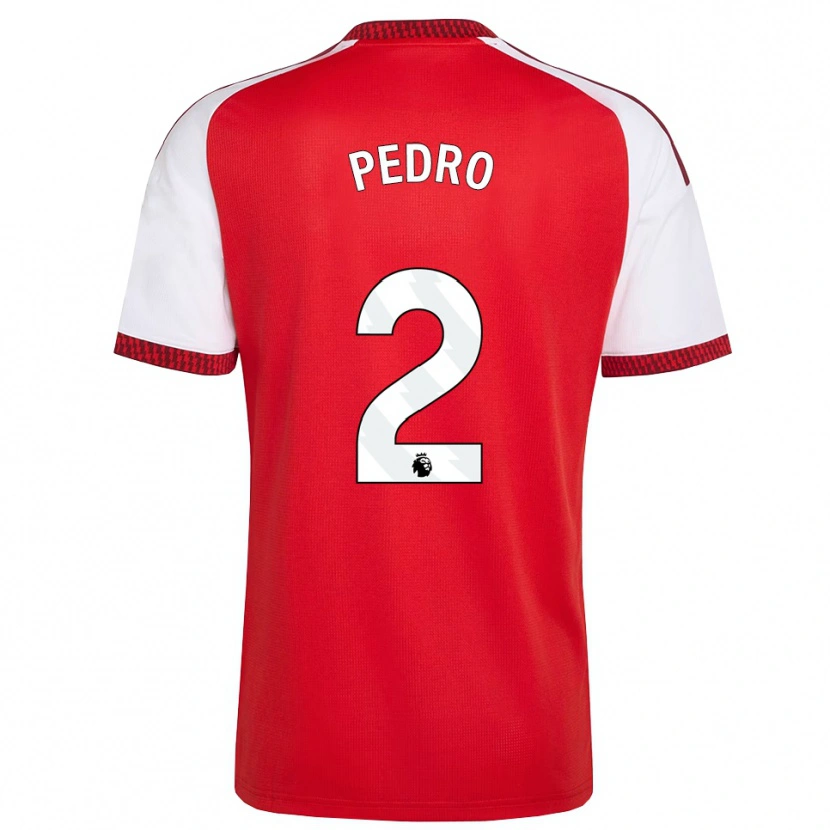 Danxen Heren Angelinou Pedro #2 Rood Wit Zwart Thuisshirt Thuistenue 2026/27 T-Shirt