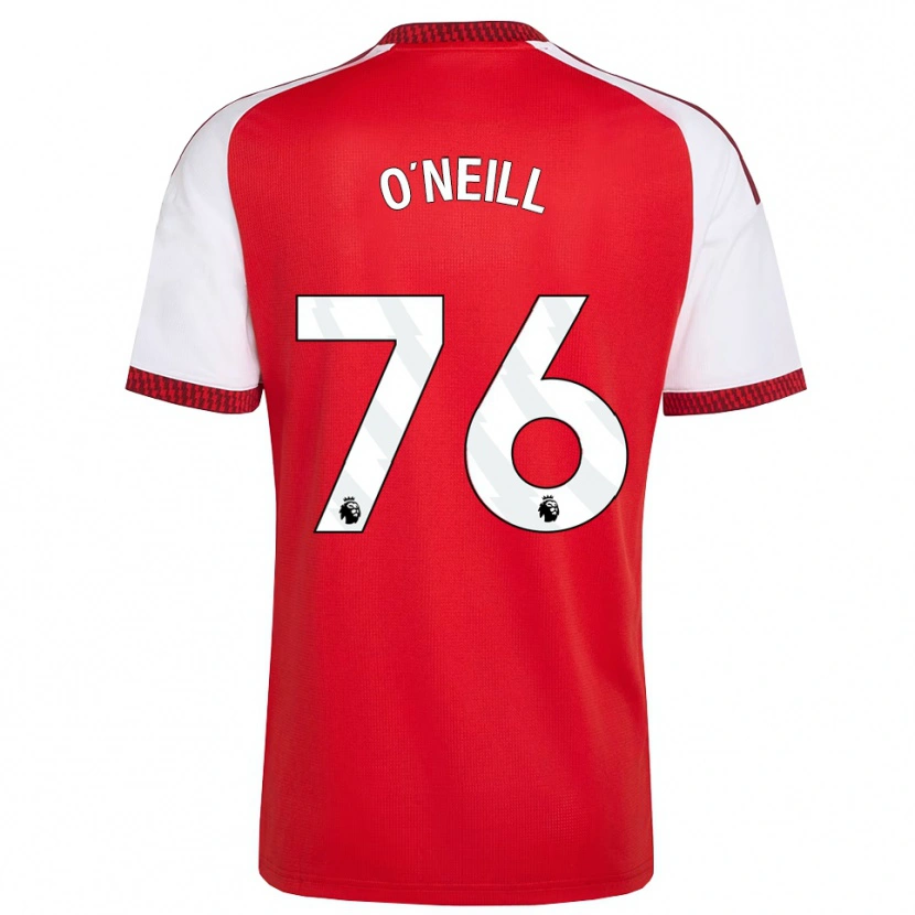 Danxen Heren Ceadach O'neill #76 Rood Wit Zwart Thuisshirt Thuistenue 2026/27 T-Shirt