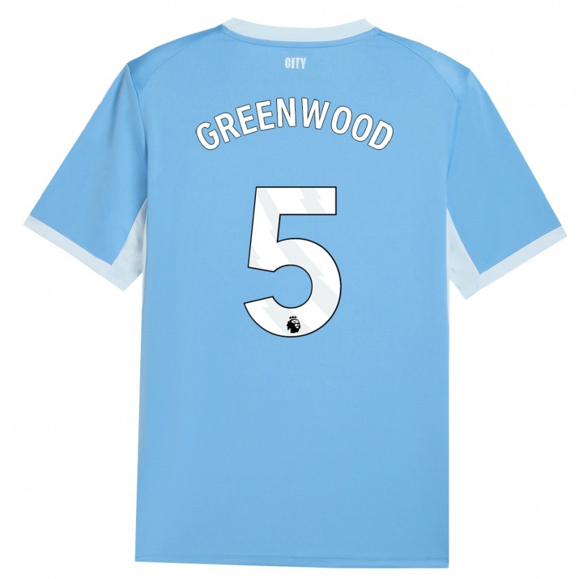 Danxen Heren Alex Greenwood #5 Licht Hemelsblauw Wit Thuisshirt Thuistenue 2026/27 T-Shirt