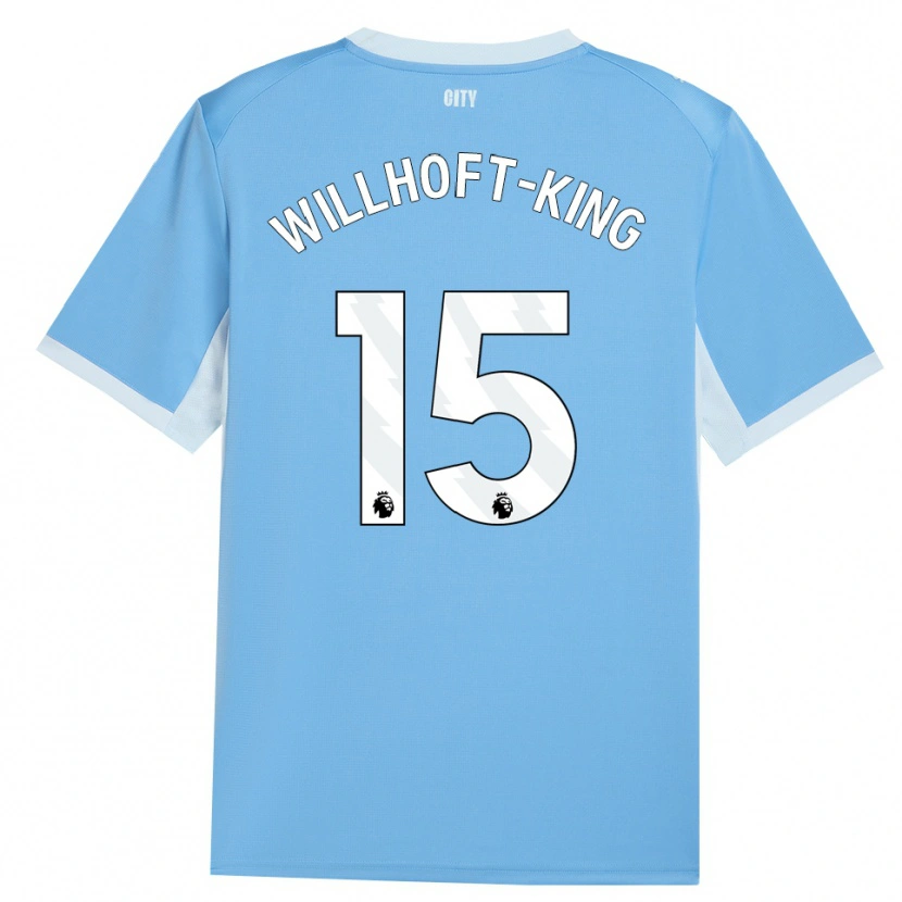 Danxen Heren Han Willhoft-King #15 Licht Hemelsblauw Wit Thuisshirt Thuistenue 2026/27 T-Shirt