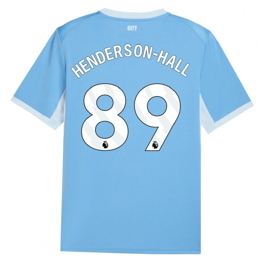 Danxen Heren Matty Henderson-Hall #89 Licht Hemelsblauw Wit Thuisshirt Thuistenue 2026/27 T-Shirt