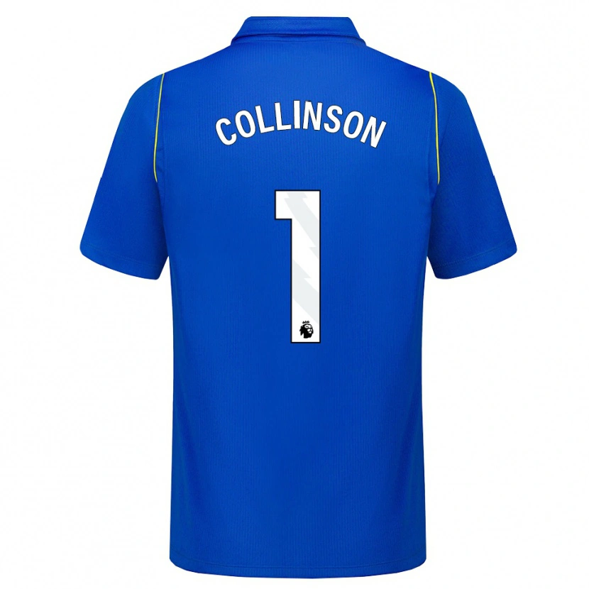 Danxen Heren Isaac Collinson #1 Blauw Geel Thuisshirt Thuistenue 2026/27 T-Shirt