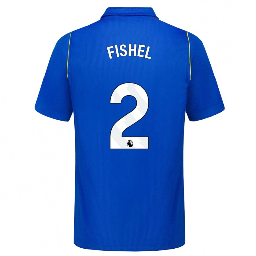 Danxen Heren Mia Fishel #2 Blauw Geel Thuisshirt Thuistenue 2026/27 T-Shirt
