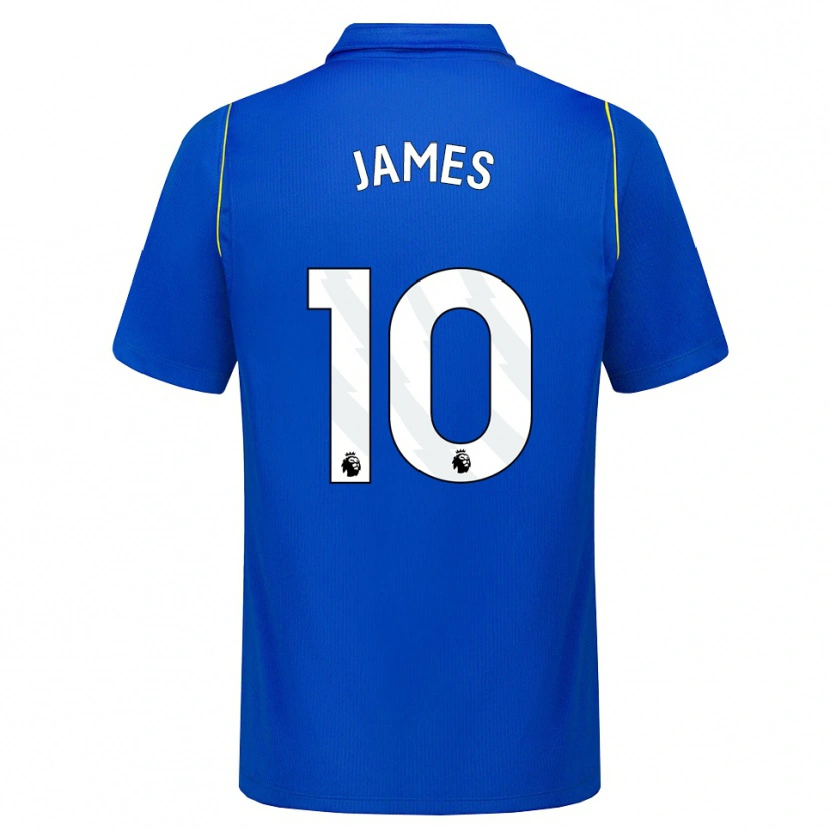 Danxen Heren Lauren James #10 Blauw Geel Thuisshirt Thuistenue 2026/27 T-Shirt